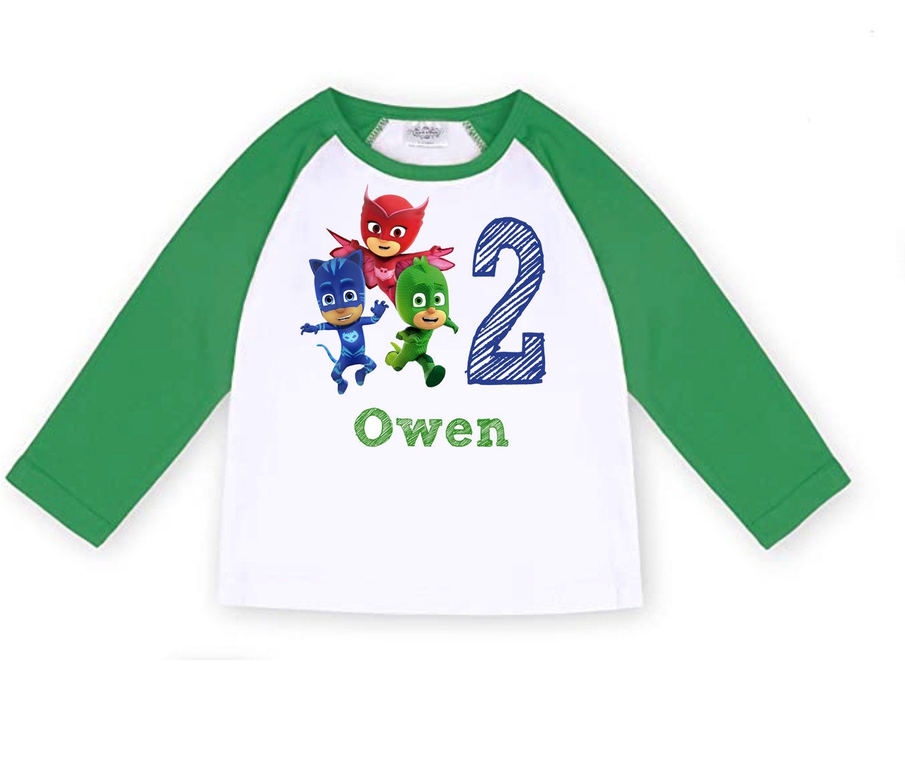 PJ Masks birthday boy t shirt with name pj mask boy shirt pj Etsy