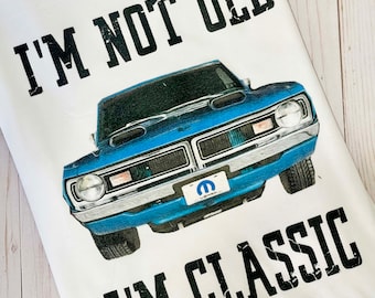 Dodge Dart Swinger shirt, classic car shirt, mens birthday shirt, vintage birthday shirt, vintage car birthday shirt, 1970 dodge dart shirt