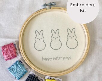 Peeps Hand Embroidery Kit