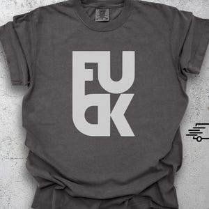 FUDK T-shirt, Retro Swearing Tee, Hilarious Shirt, Men&#39;s Funny T Shirt Gift, Rodeo Shirt, Sarcastic Apparel, Retro Style Top