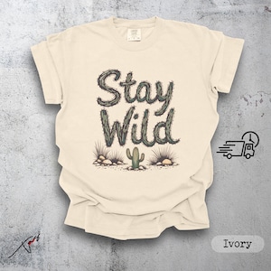 Retro Stay Wild West 90s Shirt, Vintage West Wild T-Shirt, Vintage 90s Tee, Gift For Her Shirt