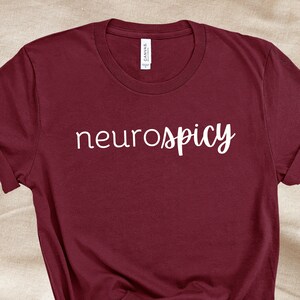 Neurospicy | Unisex Soft Cotton T-Shirt | Highly Sensitive, HSP, Neurodivergent, Autism
