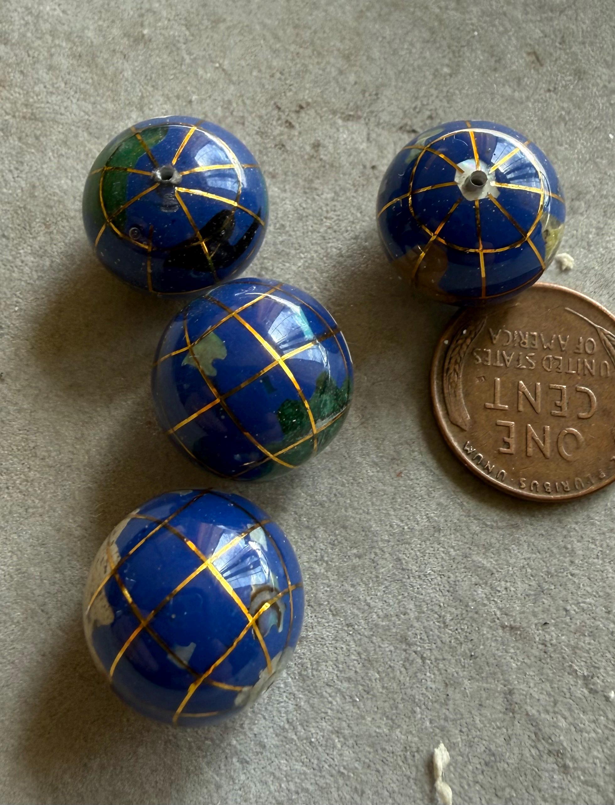 Red String Intaglio Semi Precious Stone Intaglio Beads 1pc 16mm Put the World on a String ...