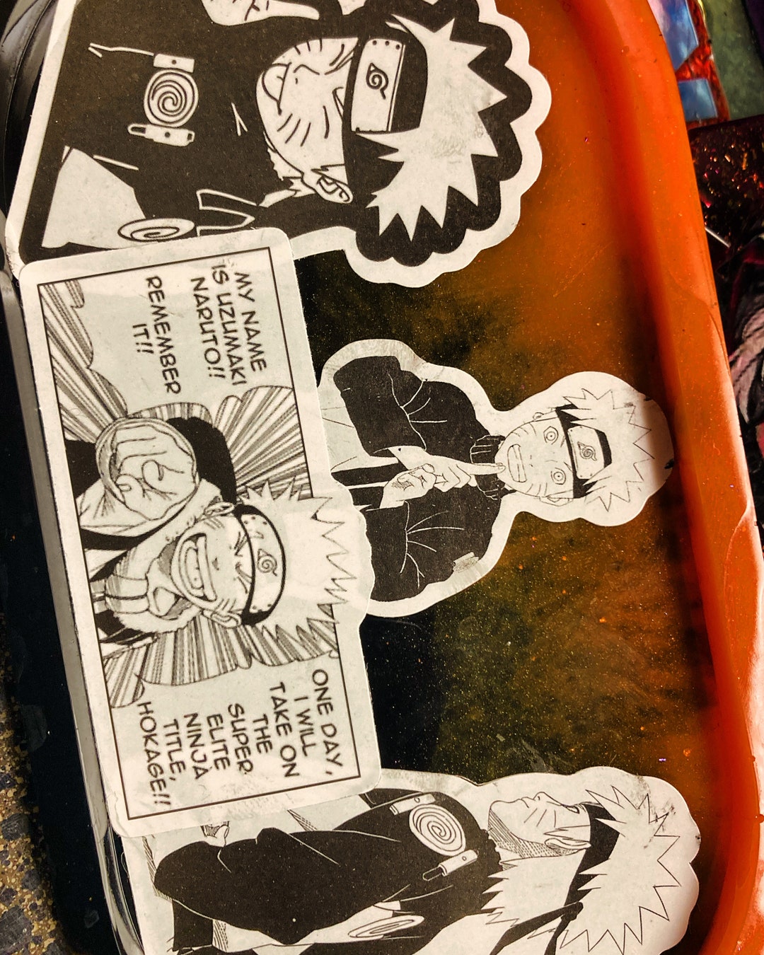 Naruto Rolling Tray Etsy