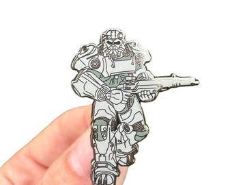 T-60 パワーアーマー - Fallout エナメルピン