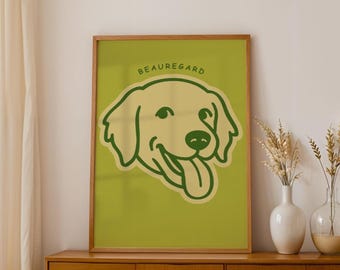 Aangepast huisdierportret, gepersonaliseerde huisdierposter, gepersonaliseerde pop-artposter, gepersonaliseerde muurkunstcadeau, huisdier line-art print, gepersonaliseerde dierenkunst
