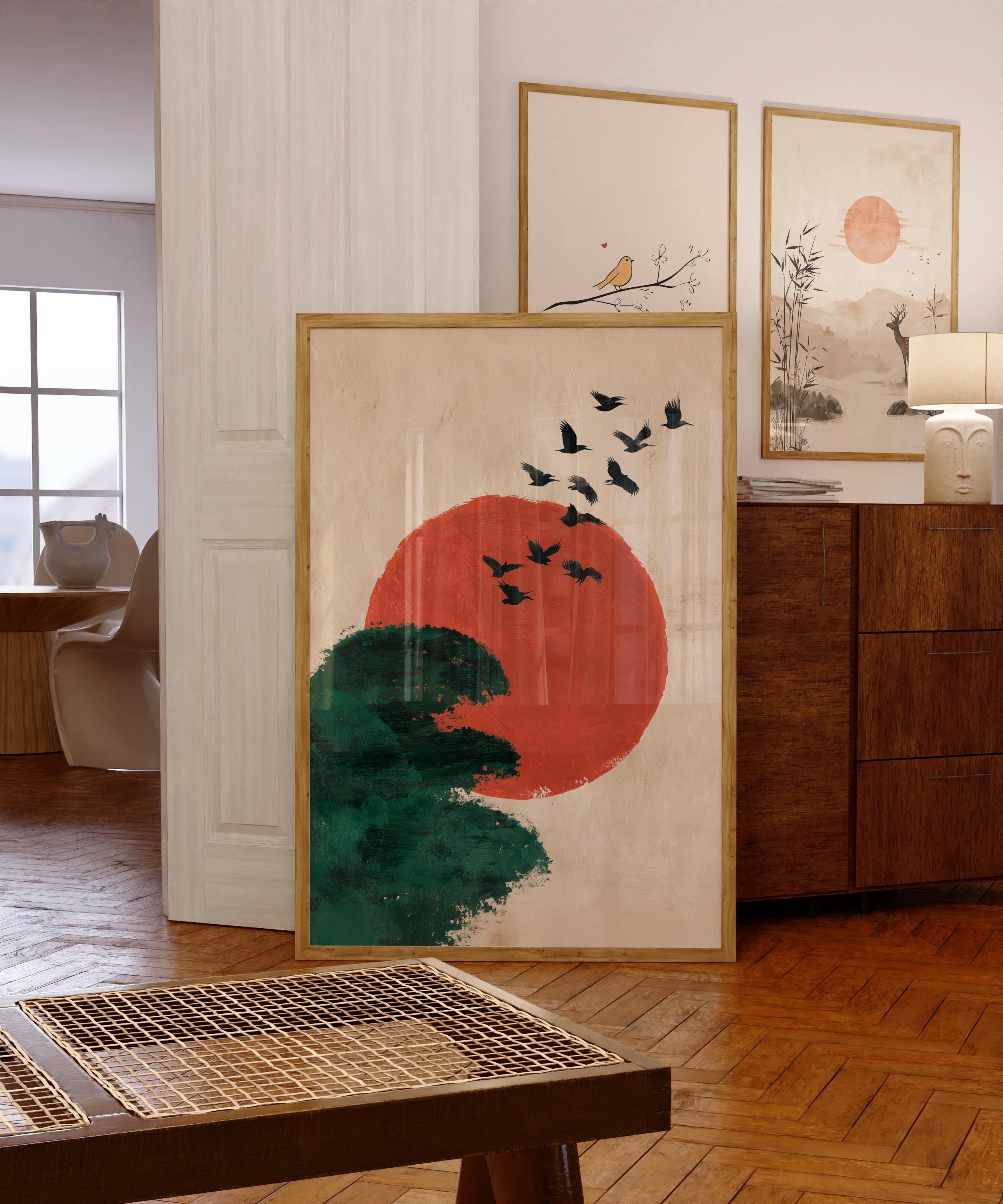 Japandi poster - Etsy 日本
