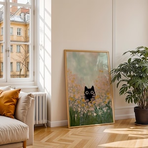 pastel art for cat lovers