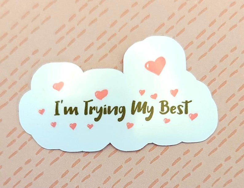 Feeling Perpetually Exhausted Sticker Set (4 Pcs) - Etsy