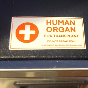 Human Organ Transplant Prank Stickers (set of 2) - Etsy