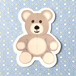 Teddy Bear Sticker