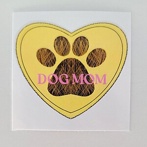 Dog Mom Sticker Set 6 Pcs - Etsy