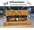 Oak wood glasses stand, glasses parking, special gift for glasses wearers, original glasses storage, sunglasses organizer
