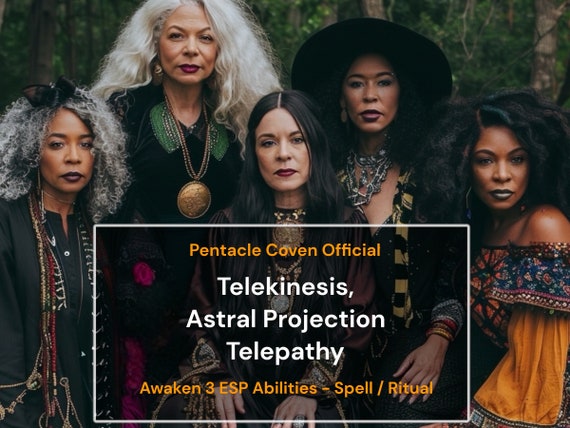 Telekinesis, Astral Projection & Telepathy -  Awaken 3 ESP Abilities - Spell Ritual