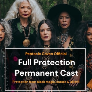 Full Protection Spell Cast Against All Forms of Magic and Entities - Permanent and Indestructible