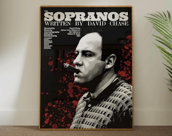 The Sopranos TV Show Poster: Vintage Mafia Wall Art (Digital Download)