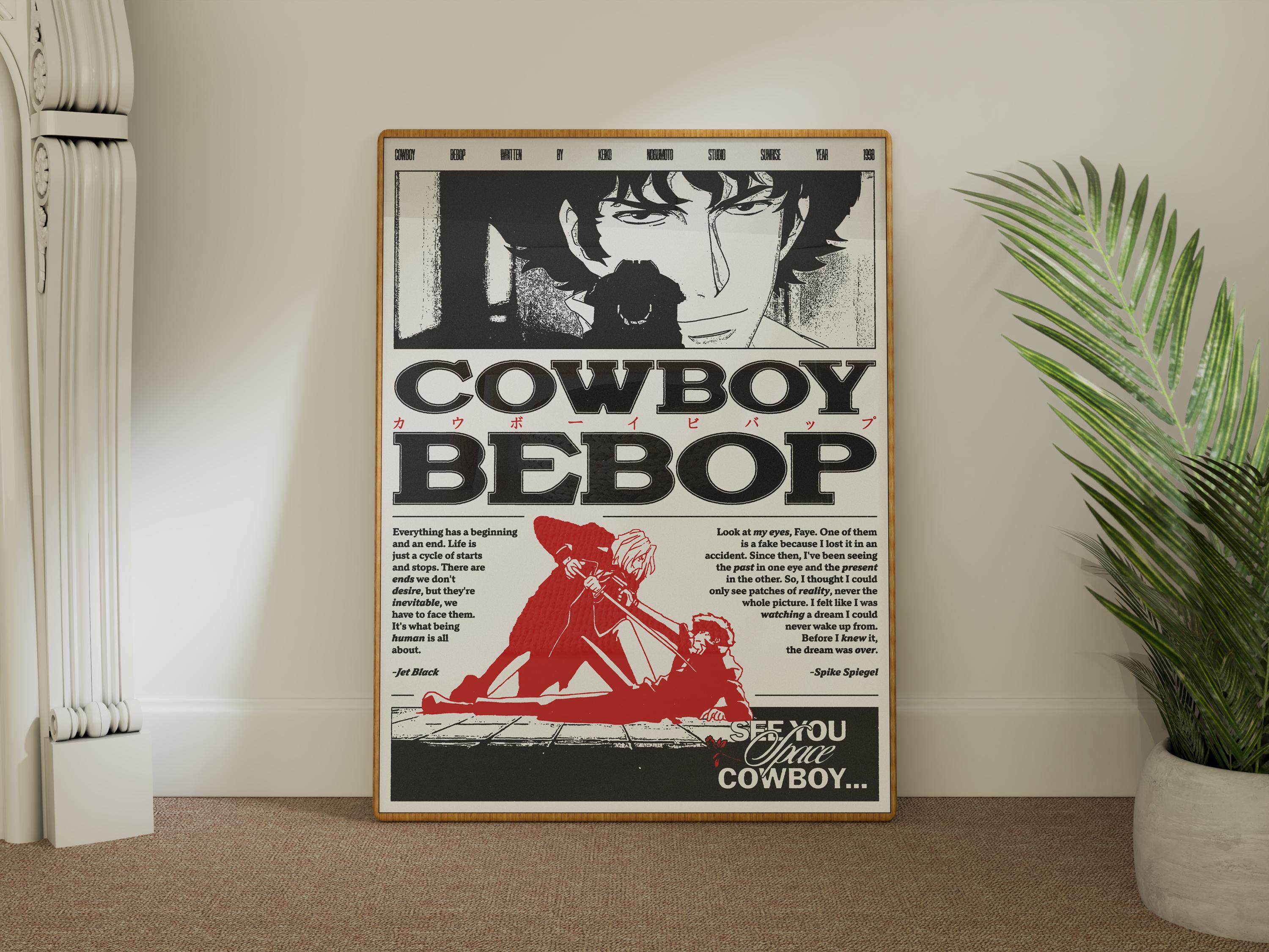 Cowboy bebop poster - Etsy 日本