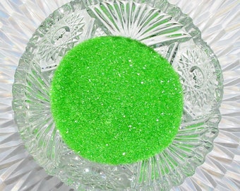 German GLASS GLITTER Fine 80 Mojito Green 1 Oz Non Tarnishing