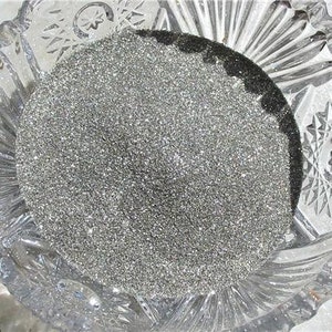 Fine Pure Silver German Glass Glitter 100 Grit 1 Ounce 