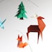 see more listings in the Themed Origami Mobiles section