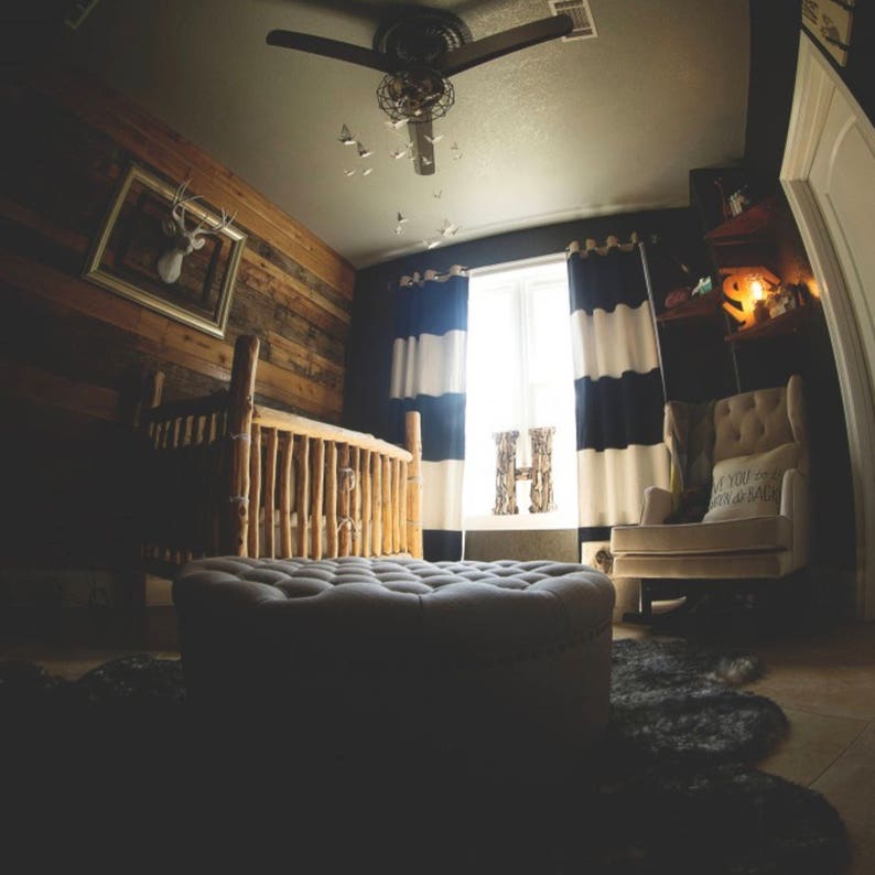 White Crib Mobile. Modern Baby Decor. Gender Neutral Nursery Etsy