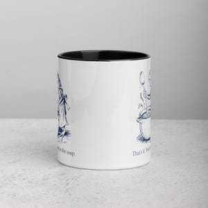 Funny Frog Mug Thats It Youre Going In The Soup Mug, Frog Chef Coffee Mug, Dark Humor Frog Cup, Frog Lover Gift, Cottagecore Frog Mug