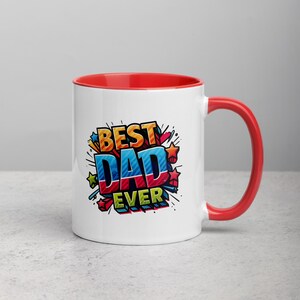 Best Dad Ever Funny Coffee Mug Gift for Dad, Father&#39;s Day Gift, Birthday Gift for Dad, Funny Dad Mug, Dad Appreciation Gift