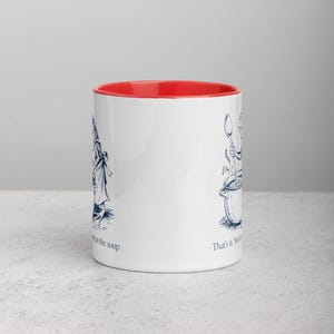 Funny Frog Mug Thats It Youre Going In The Soup Mug, Frog Chef Coffee Mug, Dark Humor Frog Cup, Frog Lover Gift, Cottagecore Frog Mug