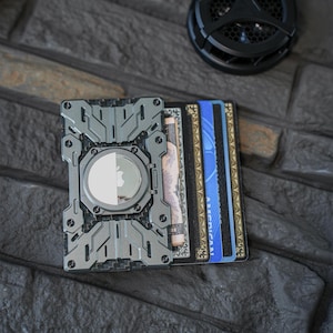 Mens Card Wallet|Card Holder Wallet|Metal Wallet|Custom Men Wallet | Card Wallet For Men | Personalized Card Holder Wallet | Boyfriend Gift