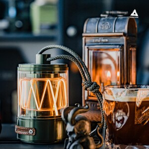 Altavoz Bluetooth personalizado con iluminación ambiental, luces de altavoz para exteriores, altavoces para acampar, altavoces de ambiente personalizados, lámpara de ambiente personalizada