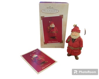 Hallmark Keepsake KRIS KRINGLE Ornament 2003 Santa Claus Vintage