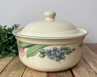 PFALTZGRAFF Casserole Garden Party Covered Oven To Table 2 Quarts USA