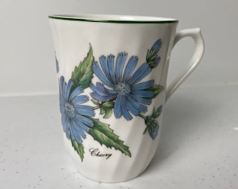 ROY KIRKHAM Fine Bone China Botanical Series Mug 4" - Chicory