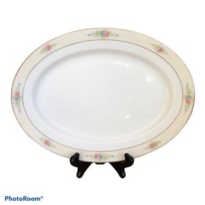 Noritake China Sedan Small Oval Serving Platter 12”, Made in Japan