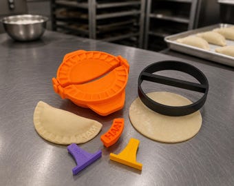 Small Business Latino Basic Empanada Making Kit | Press, Cutter, Dough Stamps