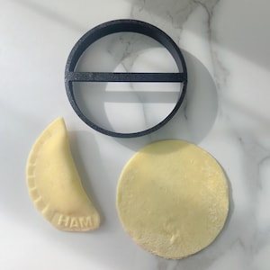 Kit Premium para Hacer Empanadas con Sello de Logotipo Personalizado / Prensa para Empanadas + Cortador + 5 Sellos / Kit de Inicio para Negocio de Comida / Juego para Hacer Dumplings imagen 3