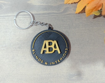 Custom Business Logo NFC Tag Keychain: Digital Business Card