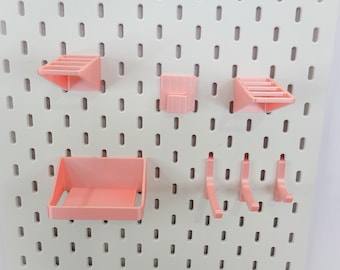 Skadis Pegboard Accessories: Caliper, Scissors, Tape Holder Set