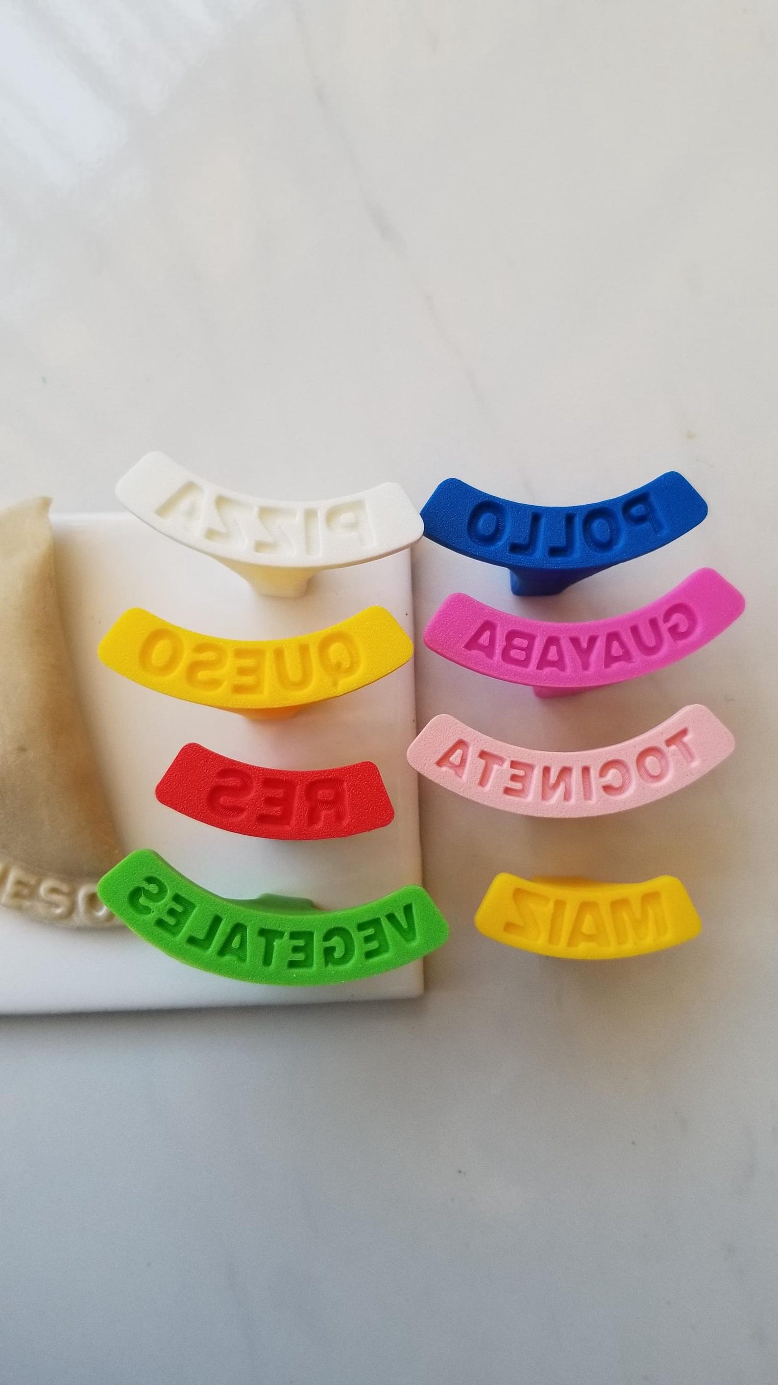 Personalized Flavor Empanada Dough Stamp: Food Catering Business Custom ...
