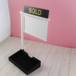 Porte-cartes de visite vendu pour agent immobilier Accessoire de bureau personnalisé pour agent immobilier Décoration de bureau pour agent immobilier Cadeau de bureau pour agent immobilier Marketing professionnel