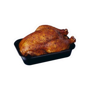 Rotisserie Chicken Sticker