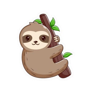 Sloth Sticker