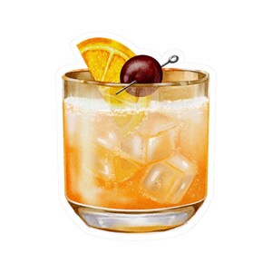 Whisky Sour Aufkleber