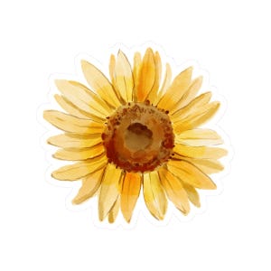 Sunflower Sticker