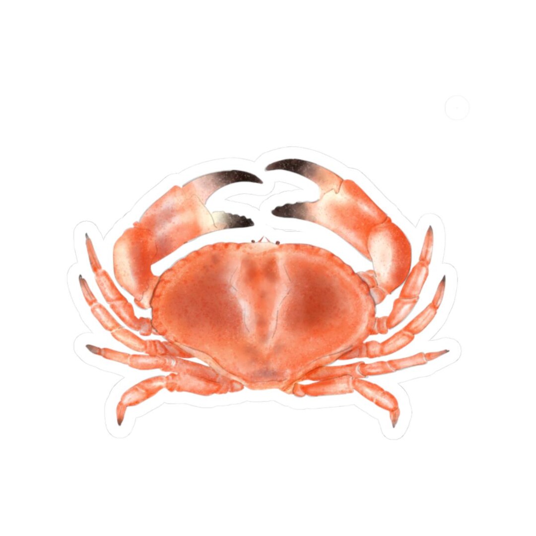Crab Sticker - Etsy