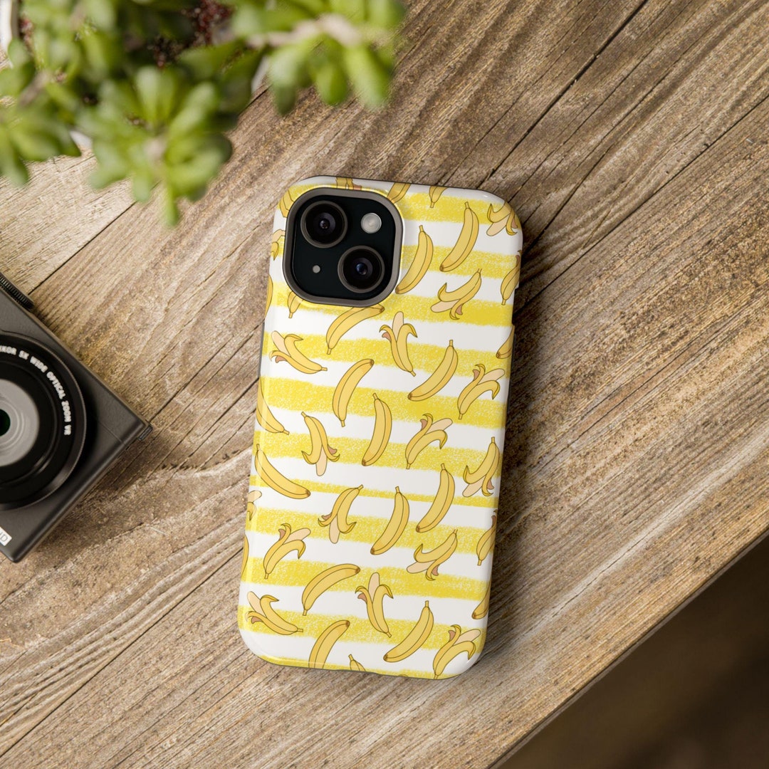 Tropical Banana iPhone Case With Magsafe & Dual Layer