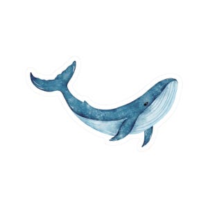 Whale Sticker