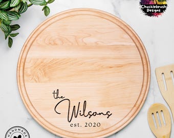 Custom 5th Anniversary Wood Charcuterie Board Gifts, Couples Wedding Anniversary Personal Gift, Custom Wood Engraving Gifts, Cutting Board