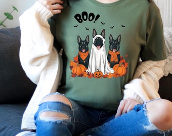 German shepherd Ghost Dogs sweatshirt,Halloween Dog Sweatshirt, Halloween Sweatshirt, Halloween Sweater, Ghost Sweatshirt, Ghost Dog Shirt