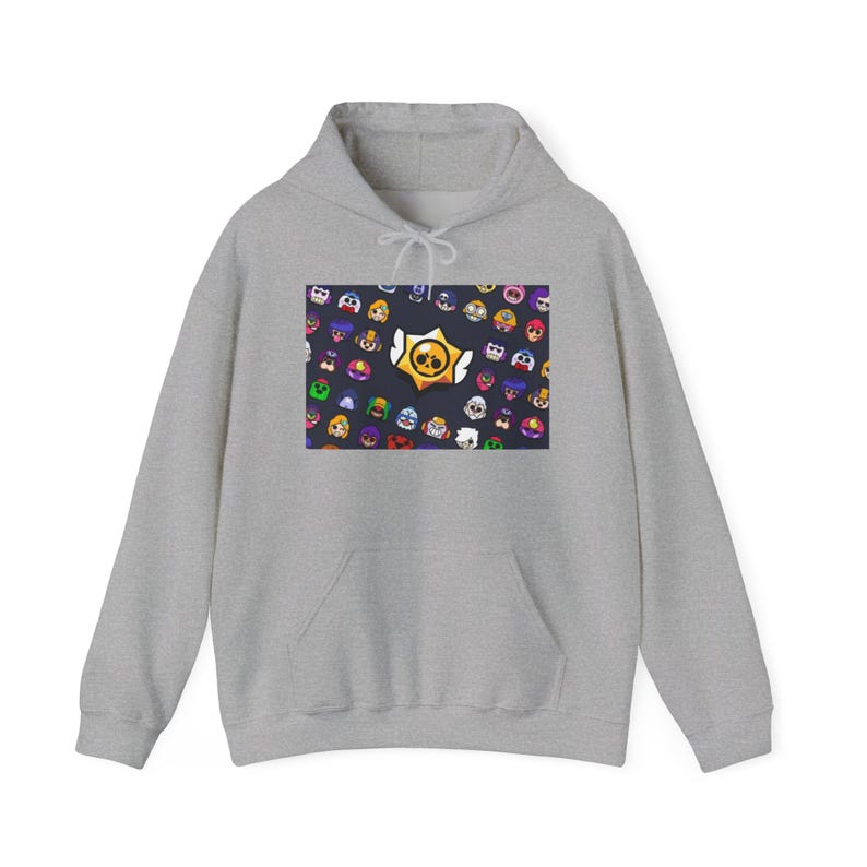 High Quality Brawl Stars Logo Sweatshirt Etsy Canada